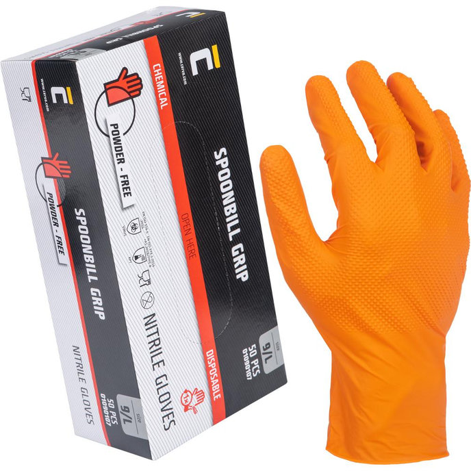 Cerva SPOONBILL GRIP Jednorazové rukavice 50 ks