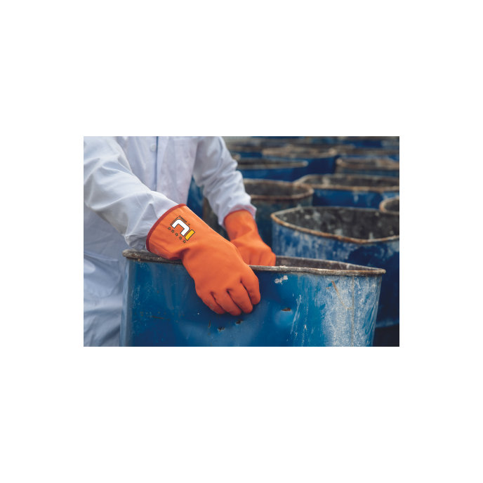 Cerva FLAMINGO Protichemické zateplené pracovné rukavice