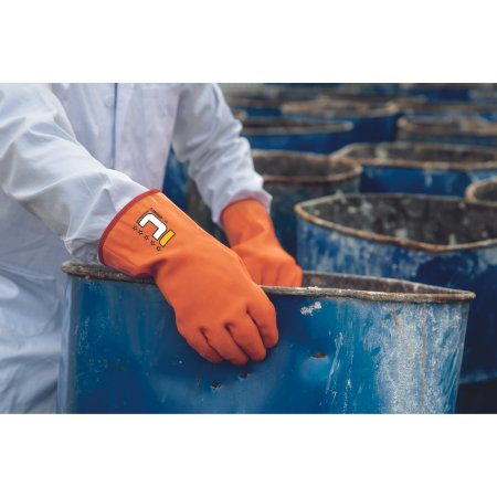 Cerva FLAMINGO Protichemické zateplené pracovné rukavice