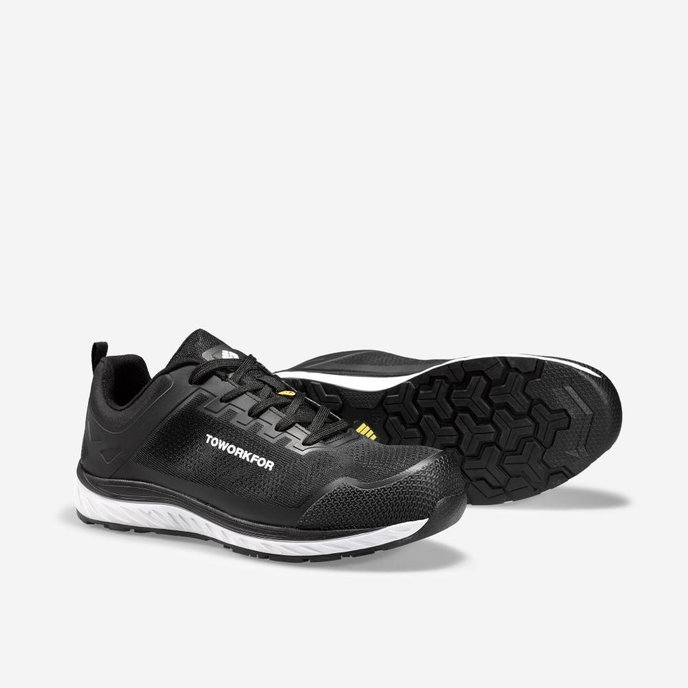 To Work For SUPER SET BLACK ESD S1P SRC Bezpečnostná obuv