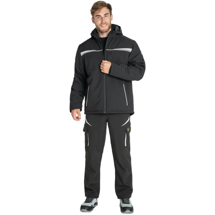 Cerva EMERTON STRETCH Zimná softshell bunda