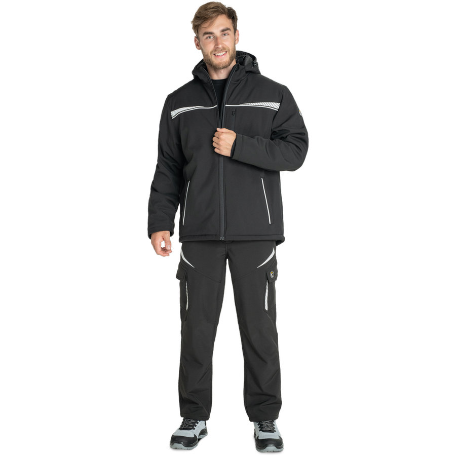Cerva EMERTON STRETCH Zimná softshell bunda