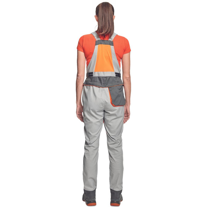 Cerva MONTROSE LADY Dámske pracovné nohavice s náprsenkou