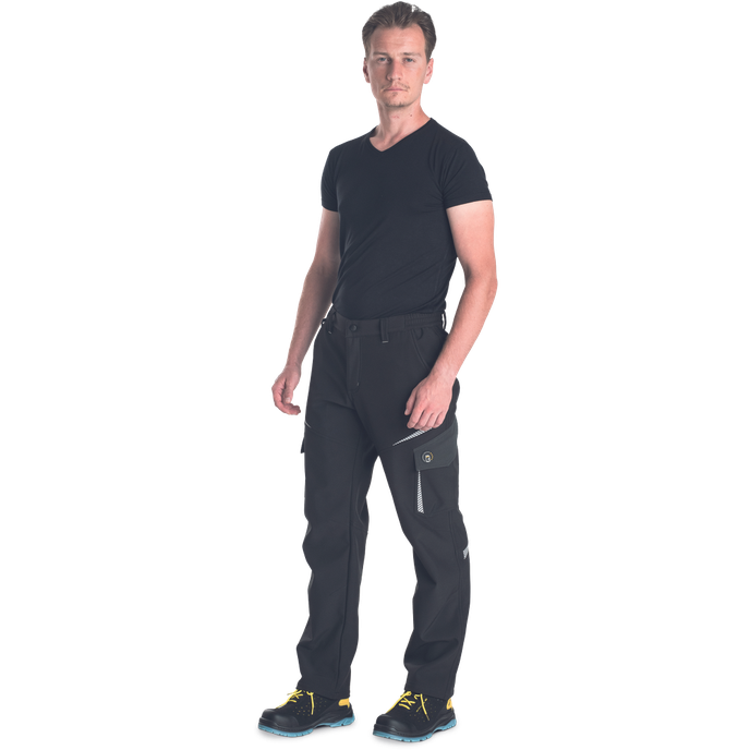 Cerva EMERTON STRETCH Zimné softshellové nohavice