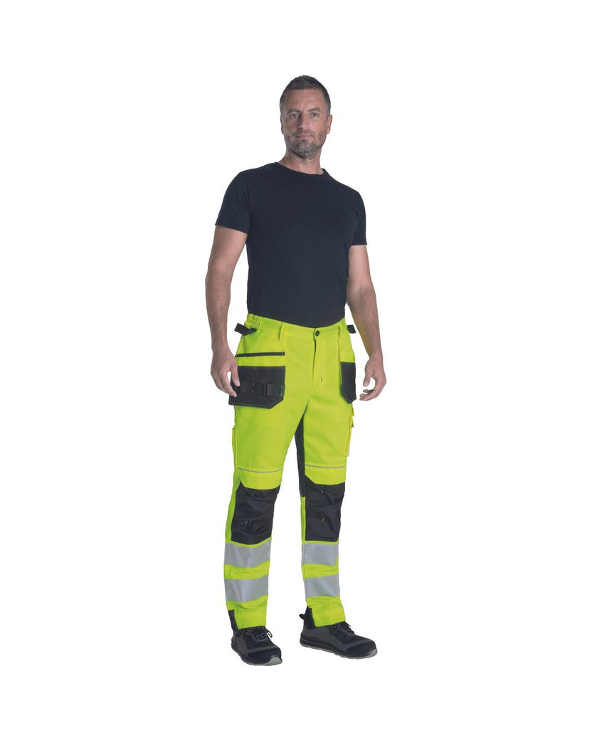 Cerva MAX VIVO HV FP Reflexné montérkové nohavice