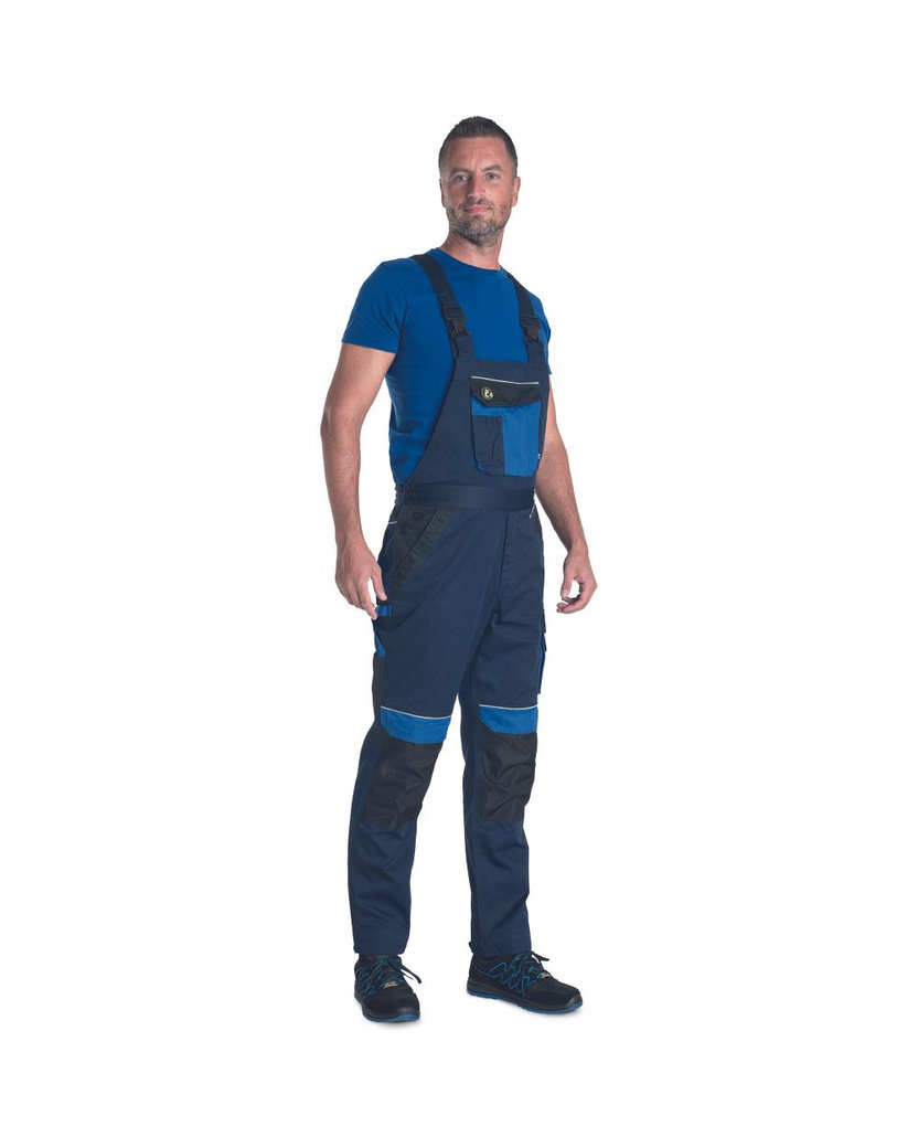 Cerva MAX ECO STRETCH Pracovné nohavice s náprsenkou