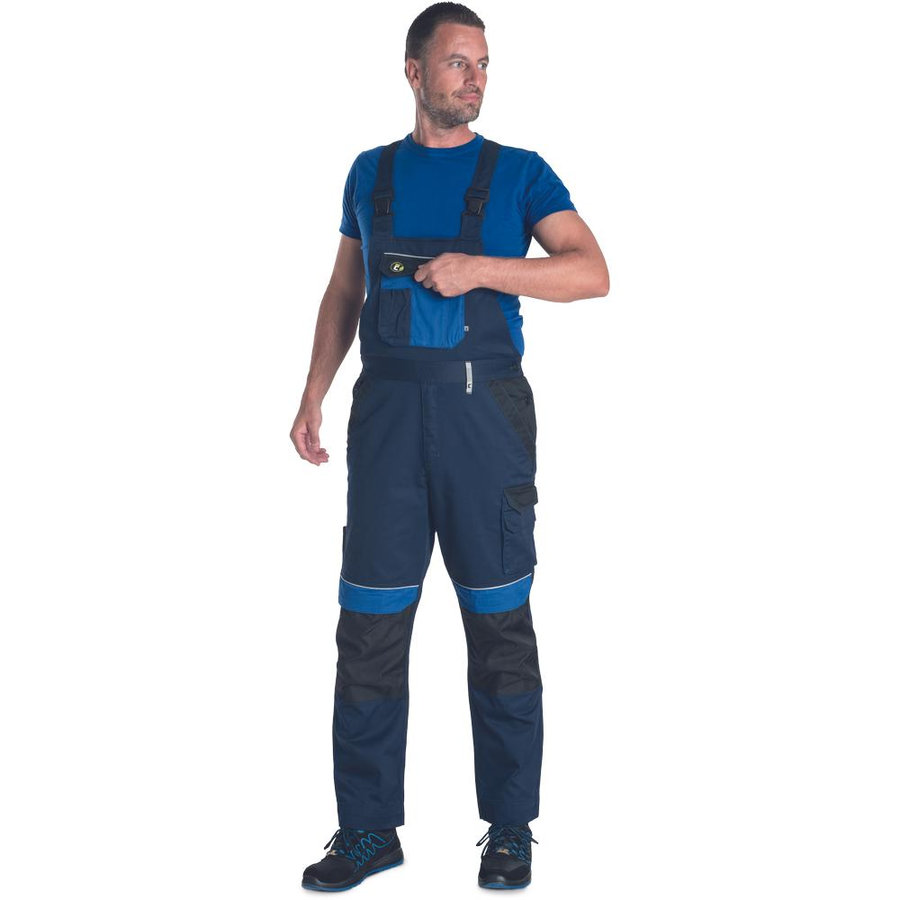 Cerva MAX ECO STRETCH Pracovné nohavice s náprsenkou