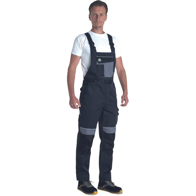 Cerva MAX ECO STRETCH Pracovné nohavice s náprsenkou
