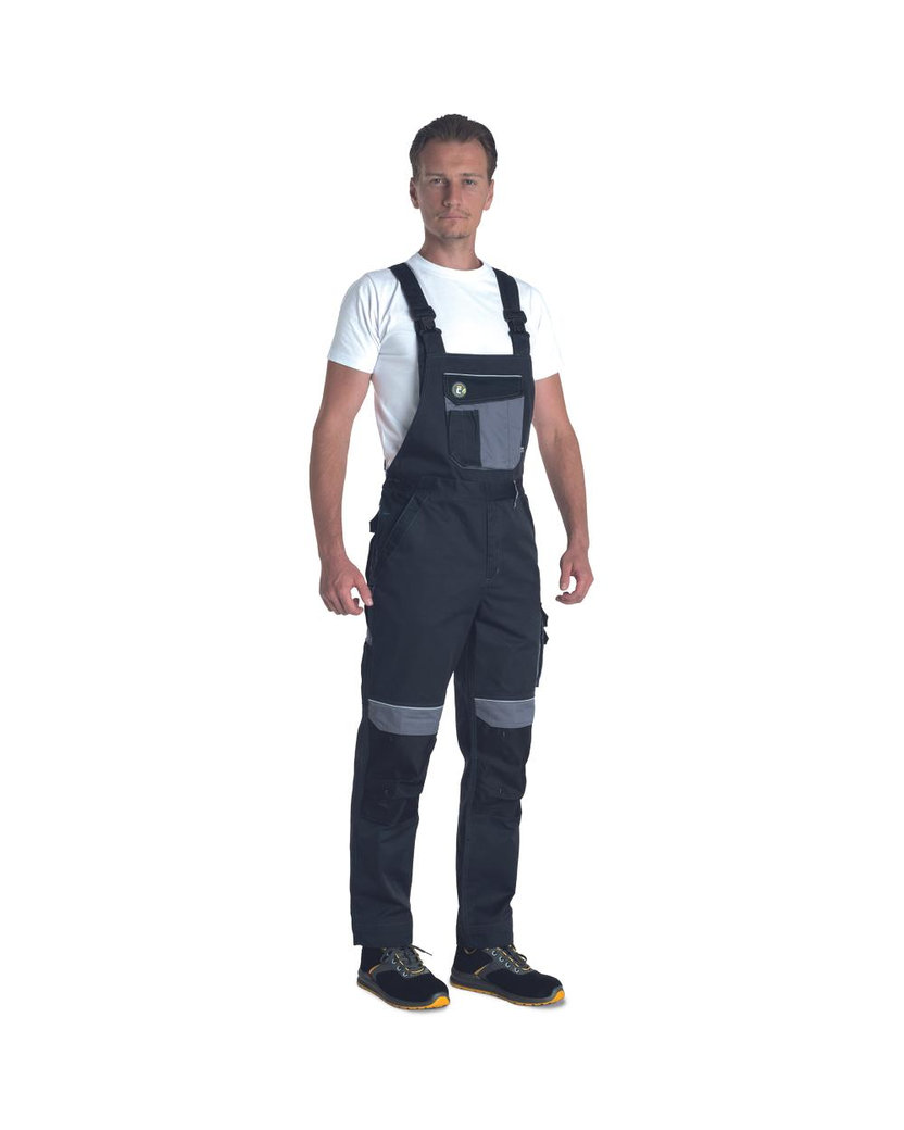 Cerva MAX ECO STRETCH Pracovné nohavice s náprsenkou