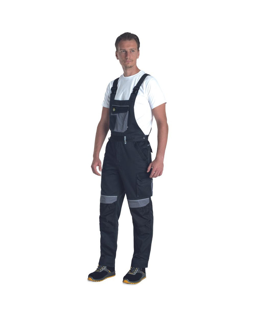 Cerva MAX ECO STRETCH Pracovné nohavice s náprsenkou