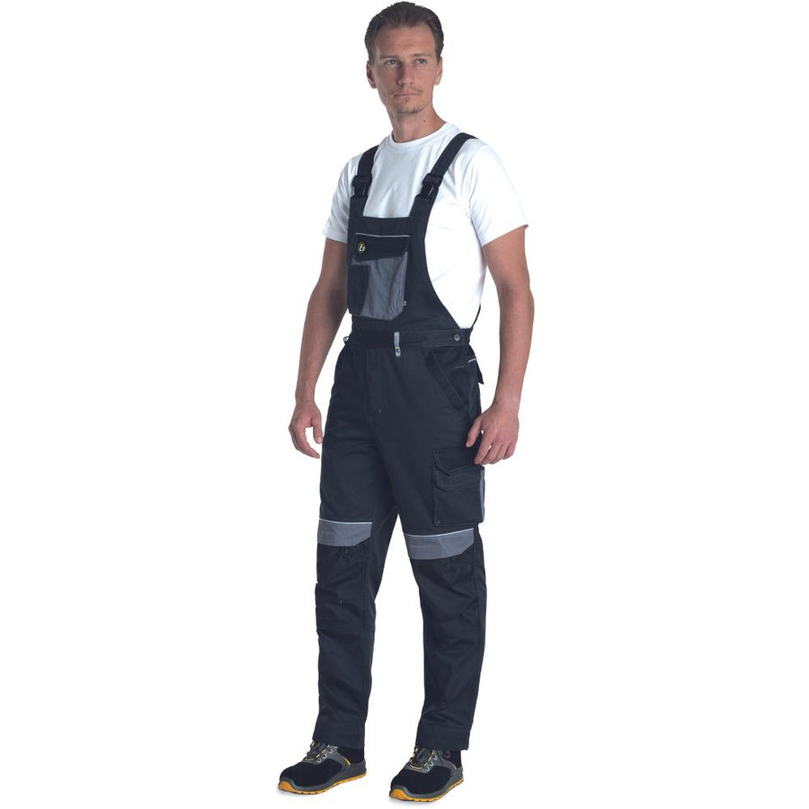 Cerva MAX ECO STRETCH Pracovné nohavice s náprsenkou