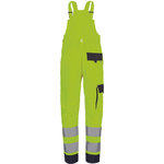 Cerva MAX NEO HV Reflexné montérkové nohavice s náprsenkou