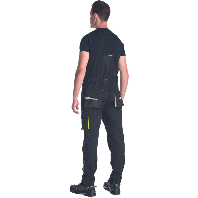 Cerva EMERTON STRETCH Pracovné nohavice s náprsenkou