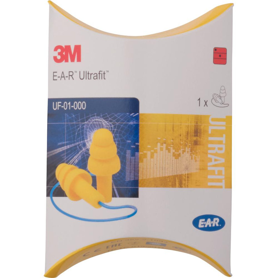 3M E-A-R ULTRAFIT CORDED Zátky do uší s lankom