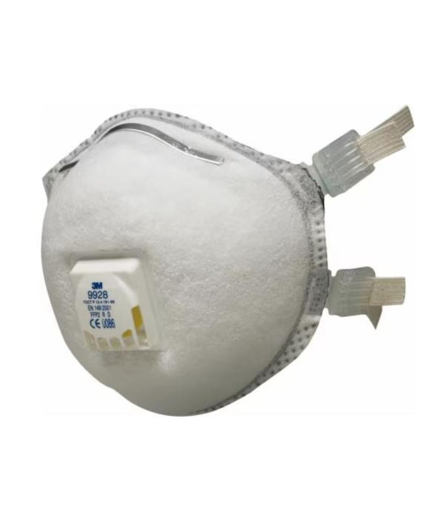 3M 9928 FFP2 Respirátor s ventilom 10 ks
