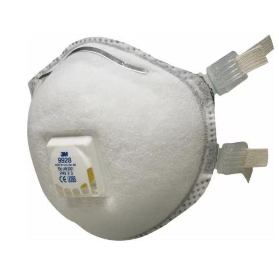 3M 9928 FFP2 Respirátor s ventilom 10 ks