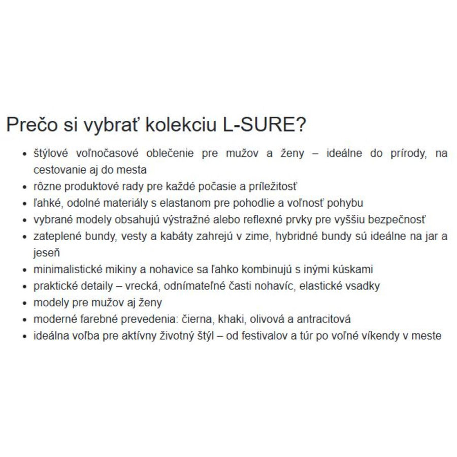 Cerva L-SURE SYLVIA LADY Dámska zateplená vesta