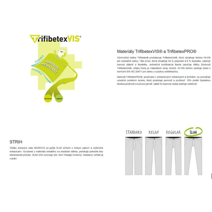 Cerva NEURUM NORDICS HV FL Reflexné pracovné nohavice