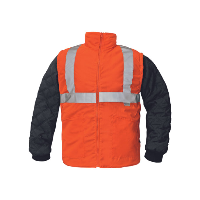 Cerva BI ROAD Zimná reflexná bunda 4v1