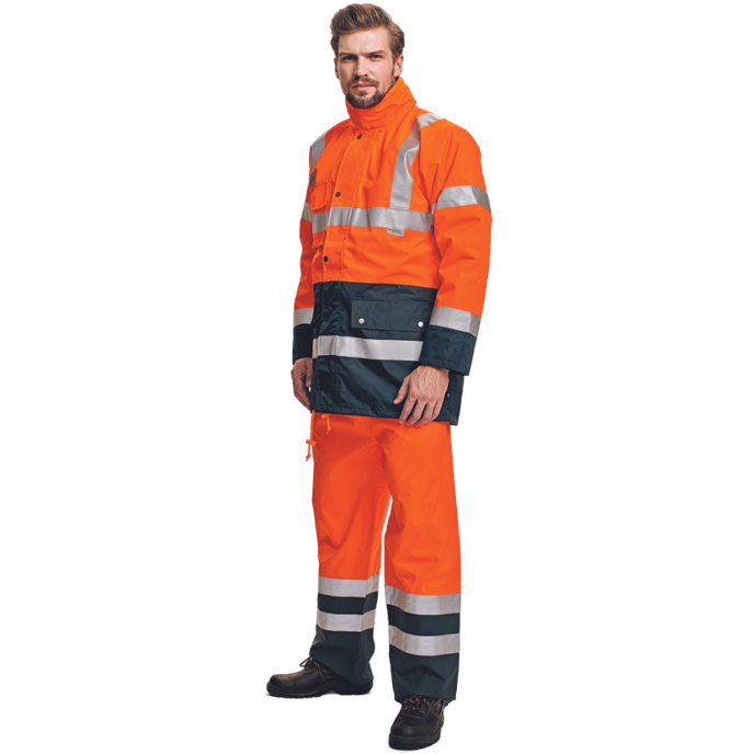 Cerva BI ROAD Zimná reflexná bunda 4v1