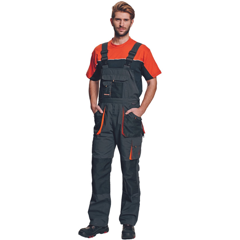 Australian Line EMERTON Montérkové nohavice na traky