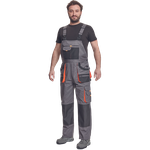 Fridrich & Fridrich CARL BE-01-004 Montérkové nohavice na traky