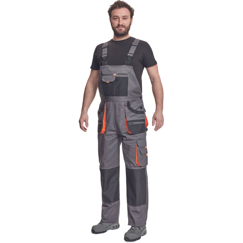 Fridrich & Fridrich CARL BE-01-004 Montérkové nohavice na traky