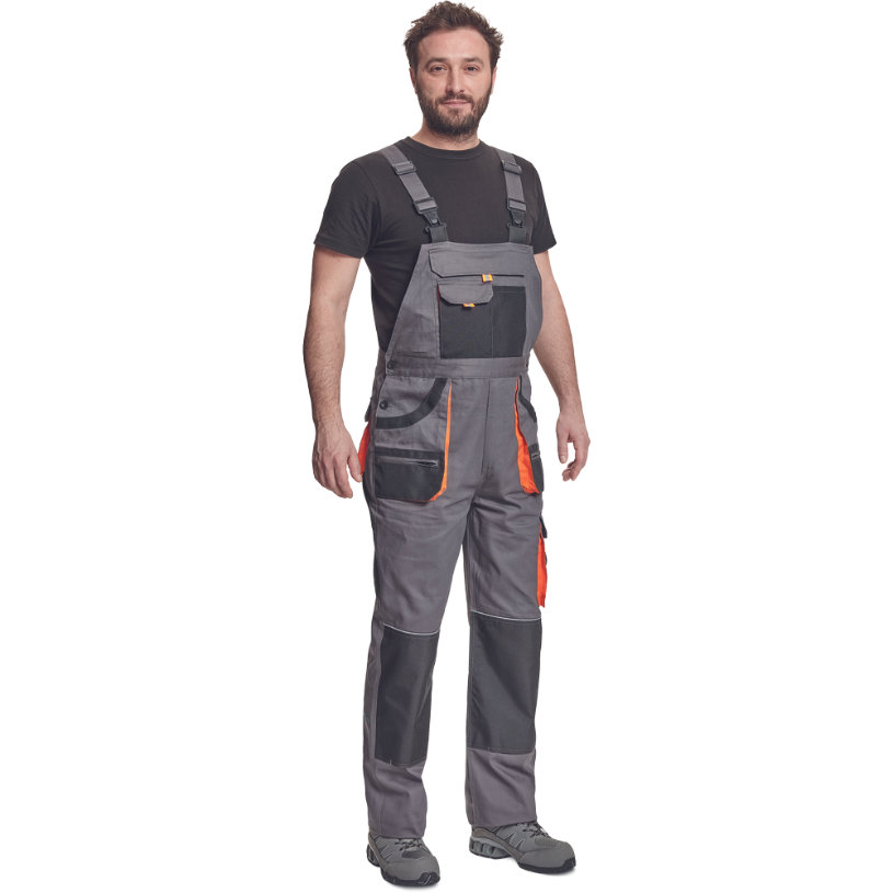 Fridrich & Fridrich CARL BE-01-004 Montérkové nohavice na traky