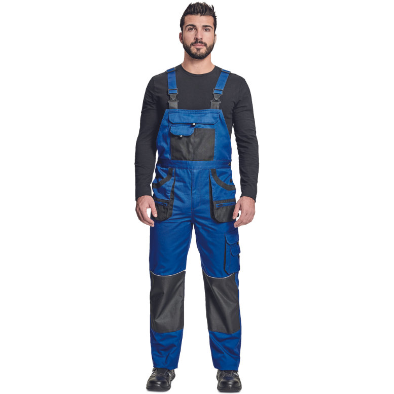 Fridrich & Fridrich CARL BE-01-004 Montérkové nohavice na traky