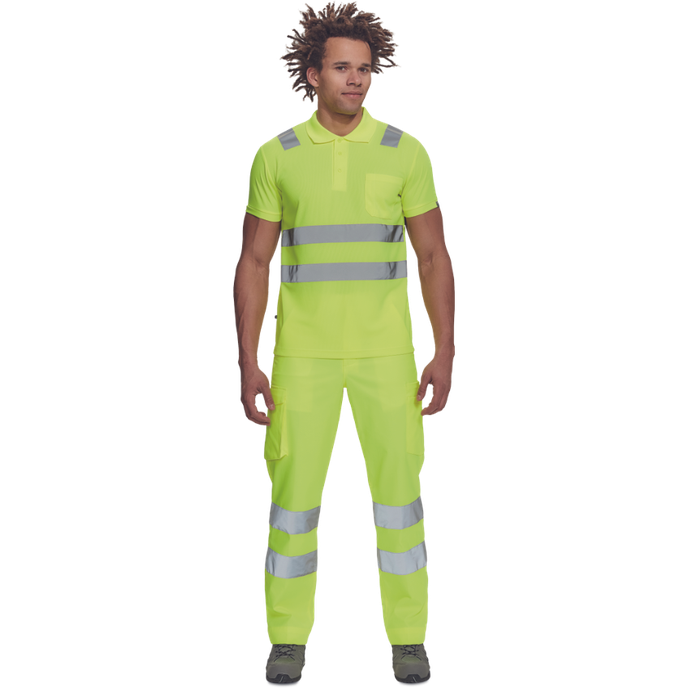 Cerva JAEN HV Reflexná polokošeľa