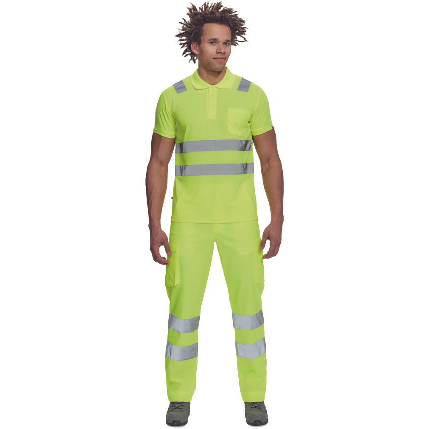 Cerva JAEN HV Reflexná polokošeľa