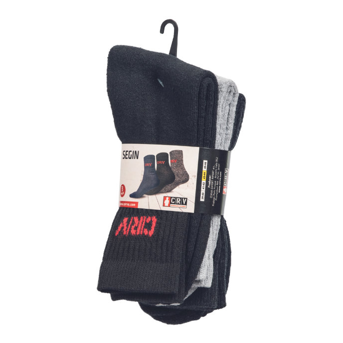 CRV SEGIN Ponožky set 3 páry