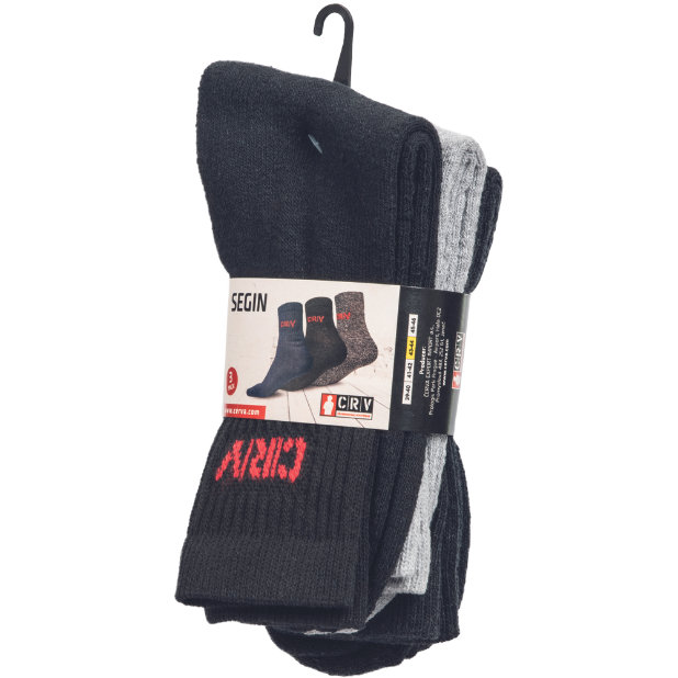 CRV SEGIN Ponožky set 3 páry