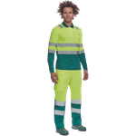 Cerva LEON HV Reflexná polokošeľa s dlhým rukávom