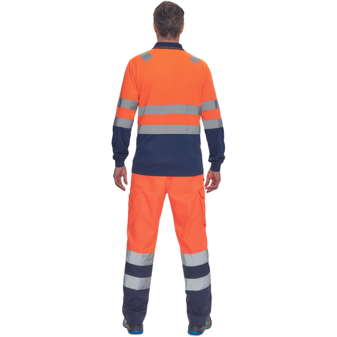 Cerva LEON HV Reflexná polokošeľa s dlhým rukávom