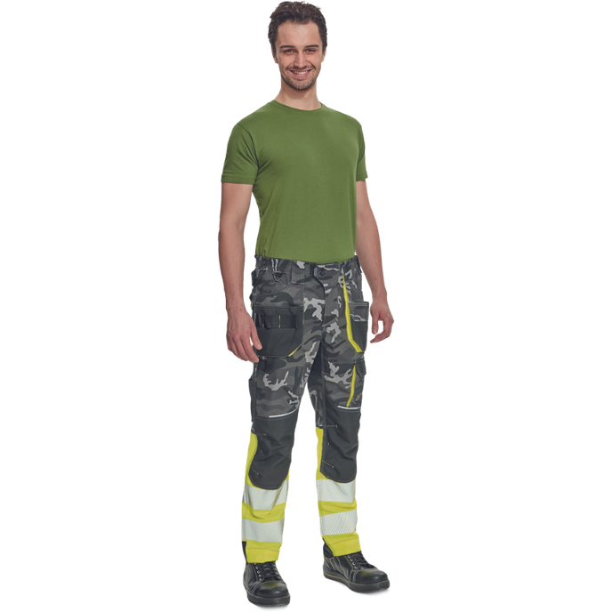 Cerva SHELDON CAMOU HV DW Reflexné nohavice