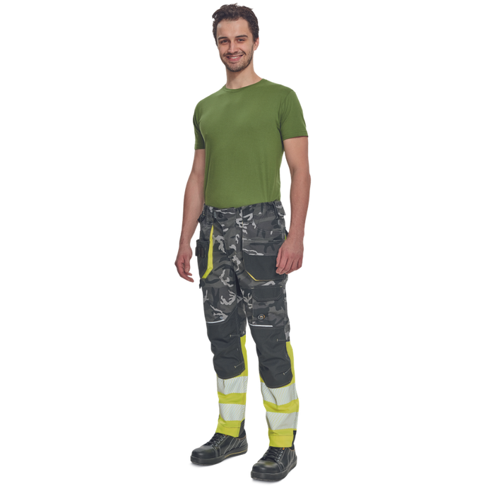 Cerva SHELDON CAMOU HV DW Reflexné nohavice