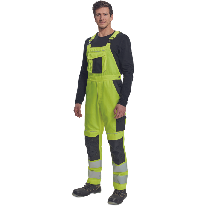 Cerva MAX VIVO HV Reflexné nohavice na traky