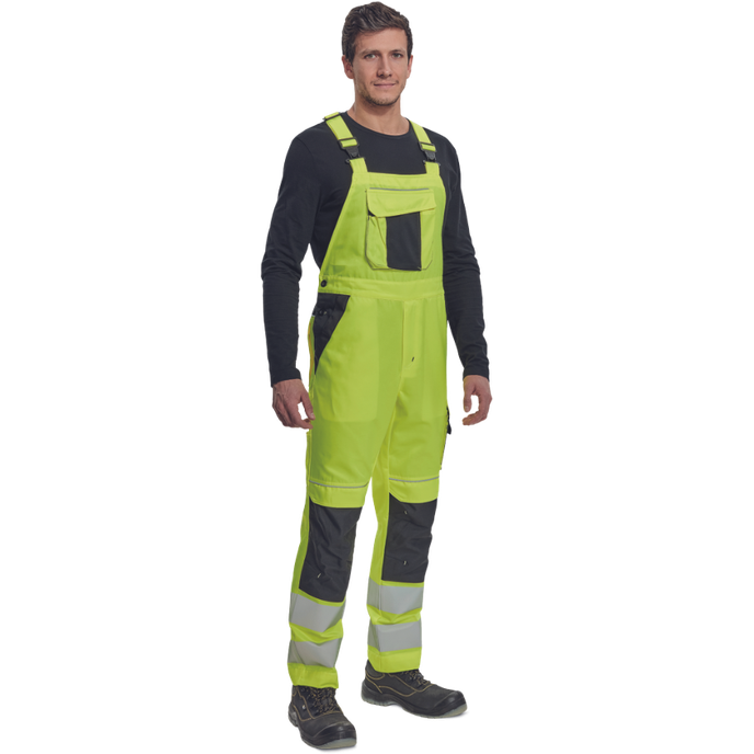 Cerva MAX VIVO HV Reflexné nohavice na traky