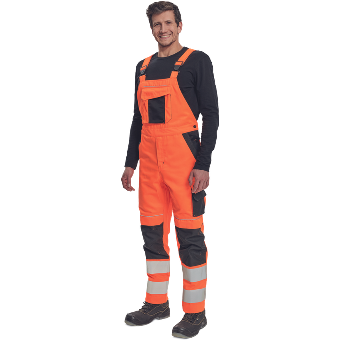 Cerva MAX VIVO HV Reflexné nohavice na traky