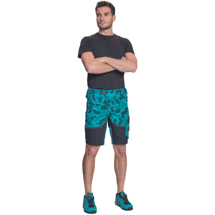 Cerva NEURUM CAMOU Pracovné kraťasy