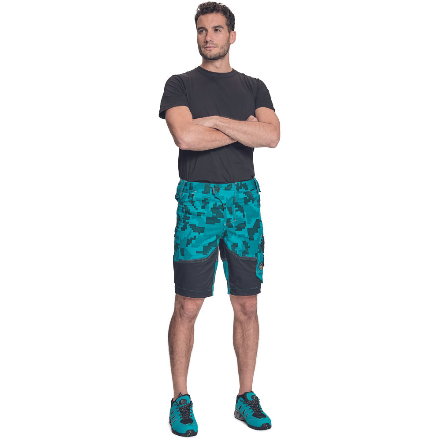 Cerva NEURUM CAMOU Pracovné kraťasy