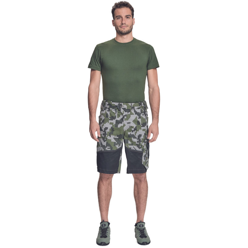 Cerva NEURUM CAMOU Pracovné kraťasy