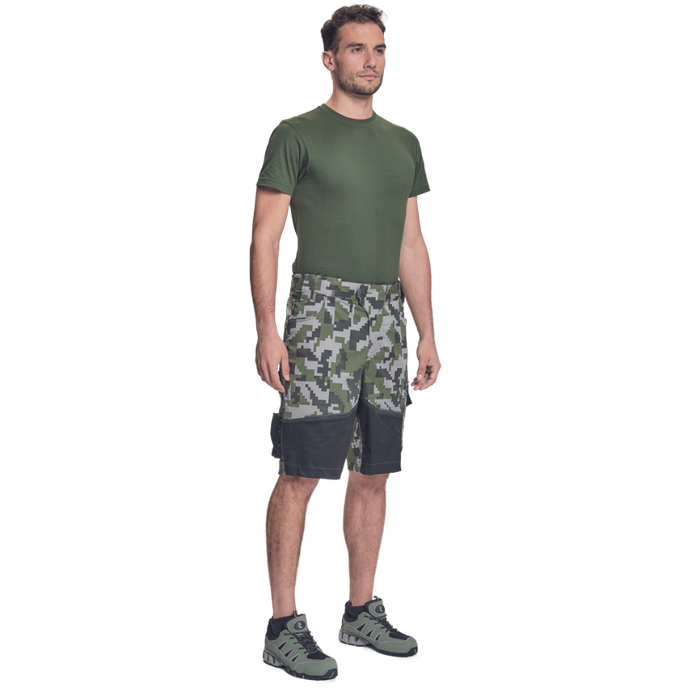 Cerva NEURUM CAMOU Pracovné kraťasy