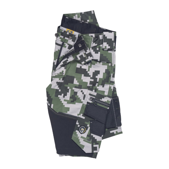 Cerva NEURUM CAMOU Pracovné kraťasy