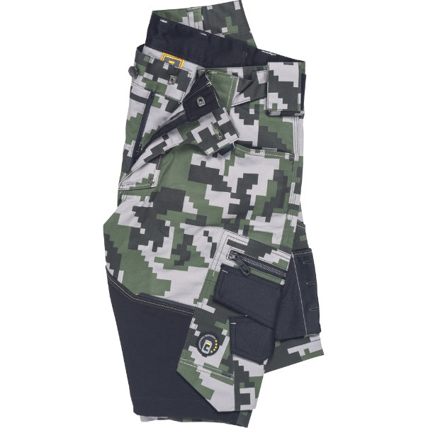 Cerva NEURUM CAMOU Pracovné kraťasy