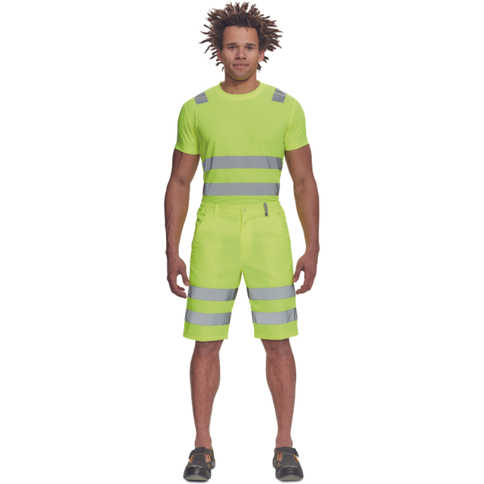 Cerva FERROL Hi-Vis Reflexné kraťasy