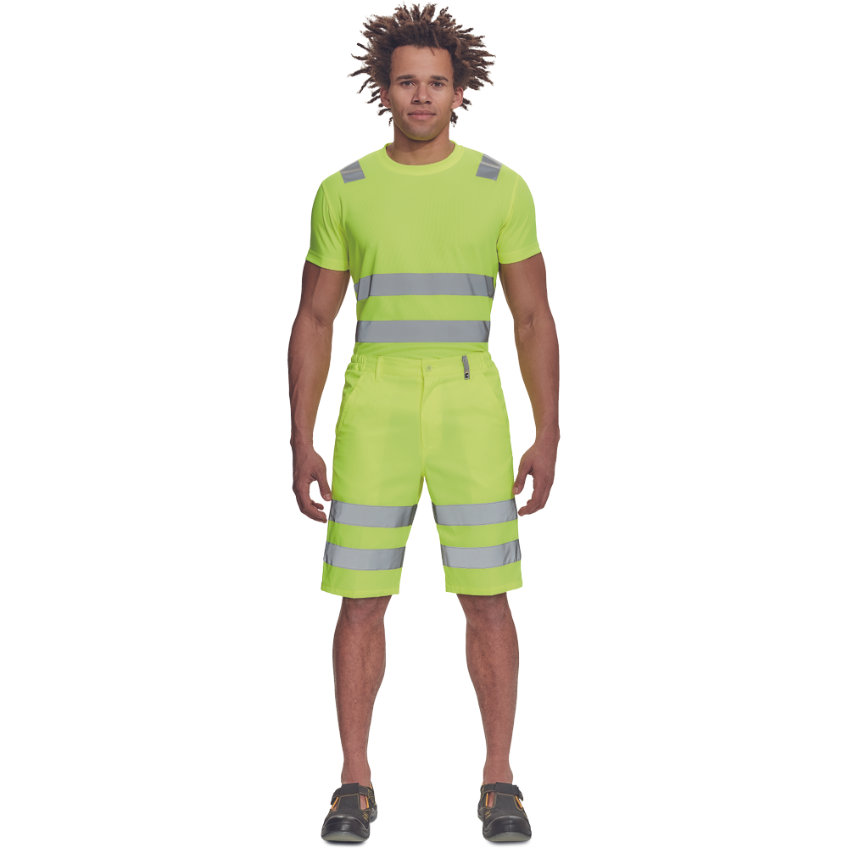 Cerva FERROL Hi-Vis Reflexné kraťasy