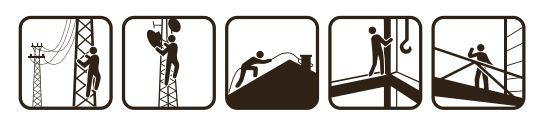 Cerva BRANTA 1 Vertikálny zachytávač pádu + lano + tlmič