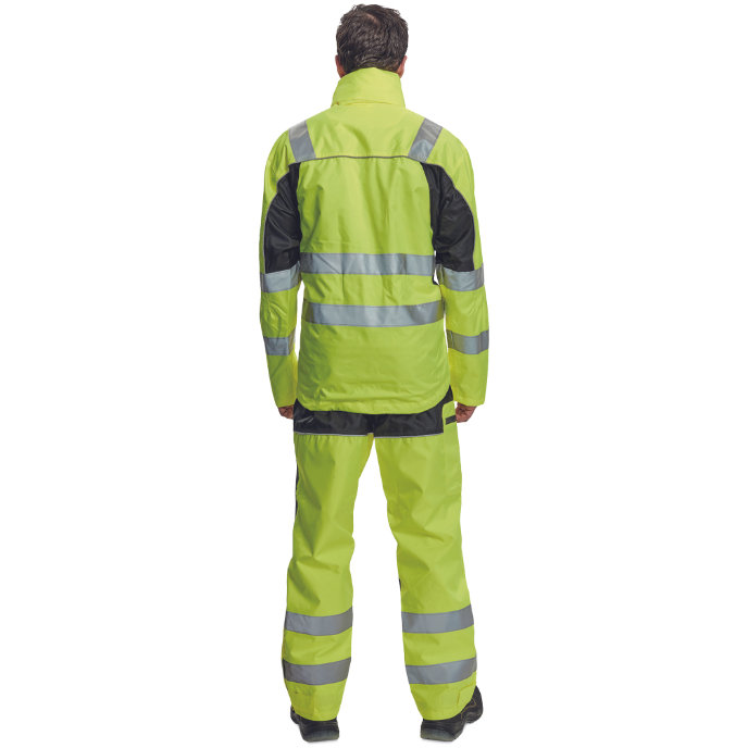 Cerva TICINO Reflexná nepremokavá bunda